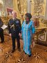 S.E.M. Cyrille GANOU échange avec le Général Gianni CANDOTTI,  Conseiller militaire à la Présidence