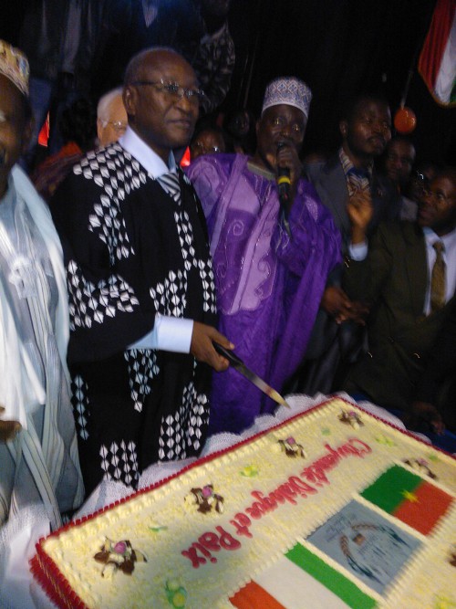 Célébration du 52ème anniversaire de la fête de l'indépendance du Burkina Faso en Italie